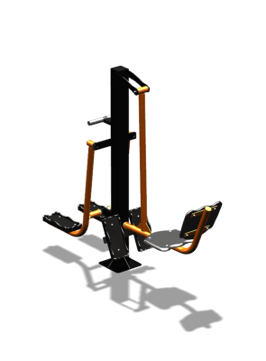 Уличный тренажер "Жим ногами Шпагат" УТ315 в Казани