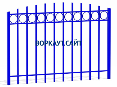 Ограждение спортивной площадки МАФ 5005 в Казани